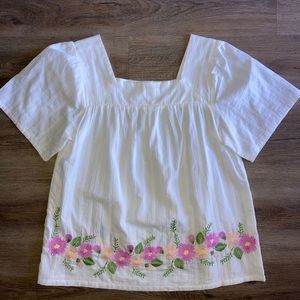 NWOT!! Matilda Jane Embroidered Top